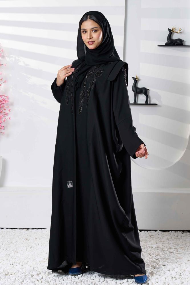 عباية فاخرة بتدخيلات شك كرستال فاخر